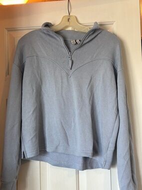 Zella Light Blue Women's Half-Zip Pullover